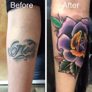 Cover up tattoo - Above All Tattoo