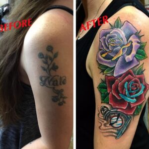 Tattoo Cover up Above All Tattoo
