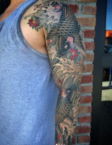 Japanese Koi Fish - Above All Tattoo